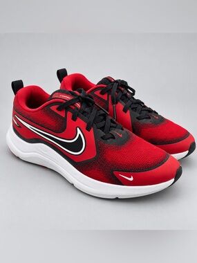 Nike Cosmic Runner GS Size 6Y Red Black White Running Shoes